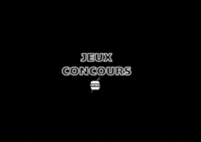 Black & White Burger GIF