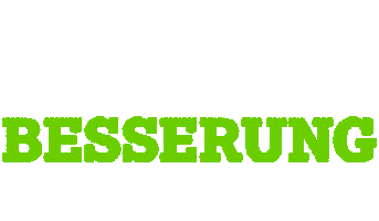 Gute Besserung Krankheit Sticker by WAGO