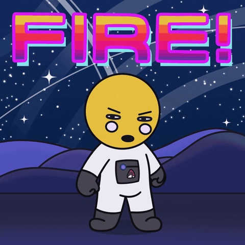 Fire Heat GIF by Space Riders