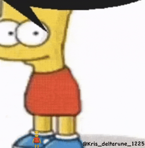 Saying Bart Simpson GIF