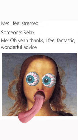Relax Stress GIF by systaime