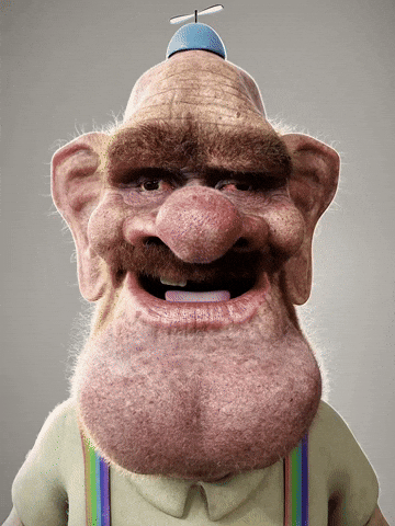 Cartoon Network Grandpa GIF