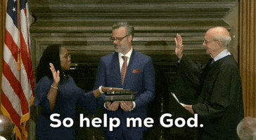 Swearing In Supreme Court GIF by GIPHY News