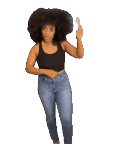 Big Hair GIF by MonA Hayslett