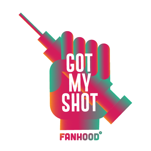 Vaccine Vaccination Sticker by Fanhood by BookMyShow