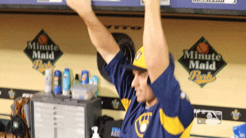 dugout brent GIF by MLB