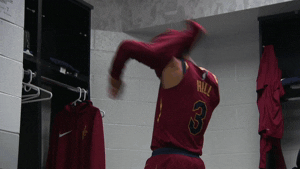 cleveland cavaliers work GIF by NBA