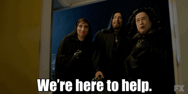 American Horror Story Help GIF by AHS - Find & Share on GIPHY