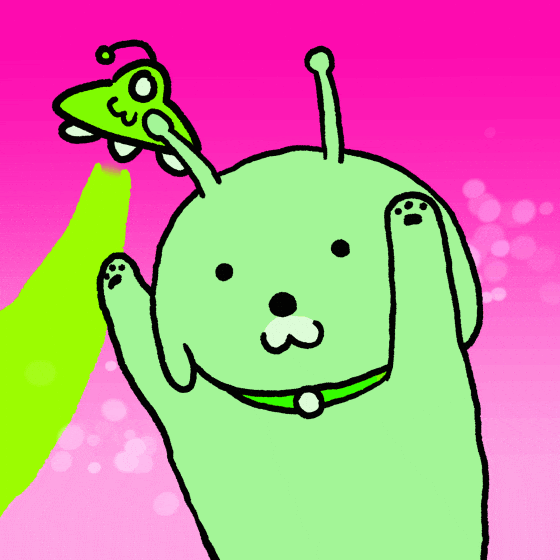Dog Space GIF by SOOBOOKZ
