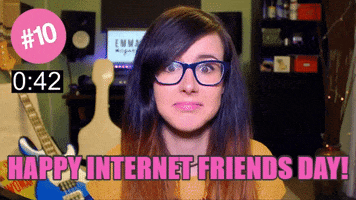 Friendship Internet Friends GIF by Emma McGann