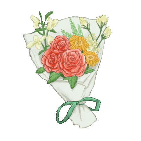 Flower 花束 Sticker