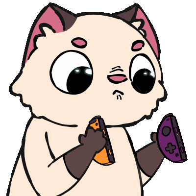 Angry Cat Sticker