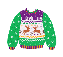 Christmas Sweater Sticker by Megafon