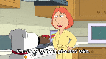 Marriage Wife GIF by Family Guy