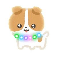 Happy Dog Sticker