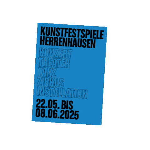 KunstFestSpiele Herrenhausen Sticker