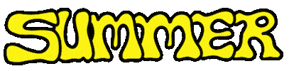 Summer Cartoon Sticker
