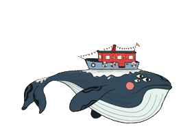 Bigfishbaleia Sticker