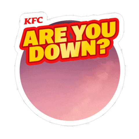 Hungry Lets Go Sticker by KFC Philippines