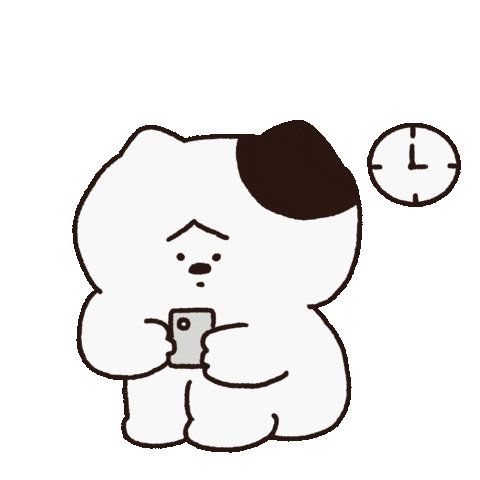 Waiting For You Sticker