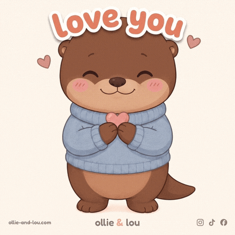 I Love You Couple GIF by Ollie & Lou