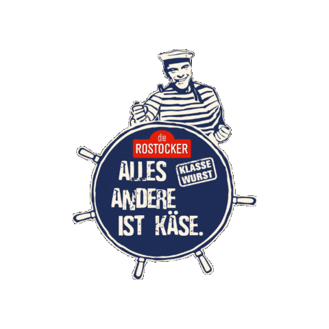 Wurst Sticker by die Rostocker