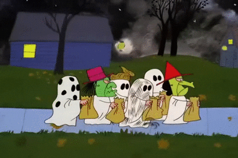 trick or treat halloween GIF by Peanuts