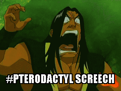 Screaming Avatar The Last Airbender GIF