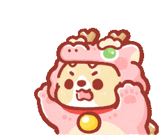 Angry Dog Sticker