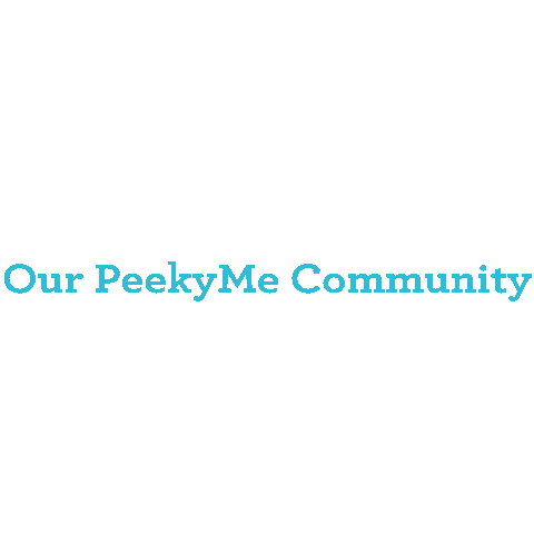 Peeky Me Sticker