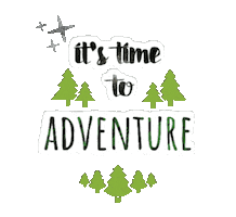 Adventure Camping Sticker