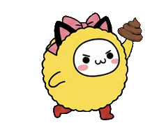 投げる Sticker