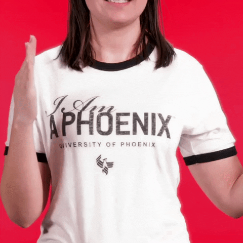 High Five I Got This GIF by University of Phoenix