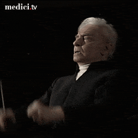 Conductor Karajan GIF by medici.tv