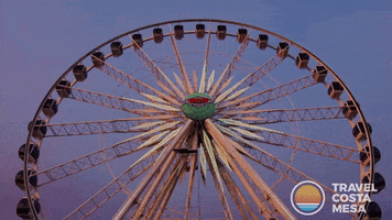 Ferris Wheel California GIF by Travel Costa Mesa