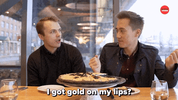Pizza Gold GIF by BuzzFeed