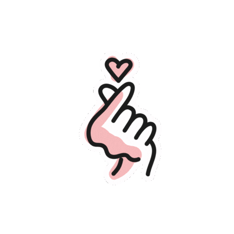 Europlasma Fingerherz Sticker by Europlasma