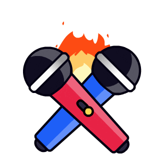 Fire Battle Sticker by karafunapp