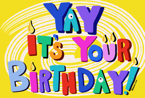 Happy Birthday GIF by Jelene - Find & Share on GIPHY