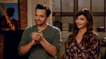 Jake Johnson Applause GIF by New Girl