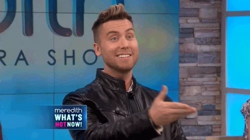 lance bass feel real good GIF by The Meredith Vieira Show