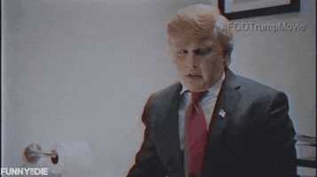 Donald Trump Toilet GIF