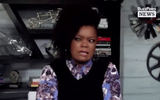 yvette nicole brown thinking GIF by AM to DM