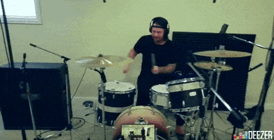 stop drums GIF by Deezer
