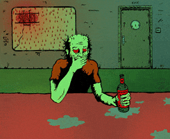 billwehmann rain bar anxious wasted GIF