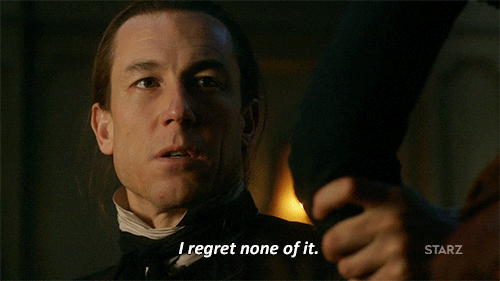 Giphy - sorry not sorry yolo GIF by Outlander