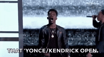 That Yonce Kendrick Open GIF by BET Awards