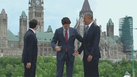 Awkward Barack Obama GIF