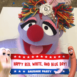 sausage party GIF by GIPHY CAM
