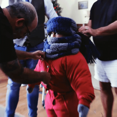 christmas snow suit